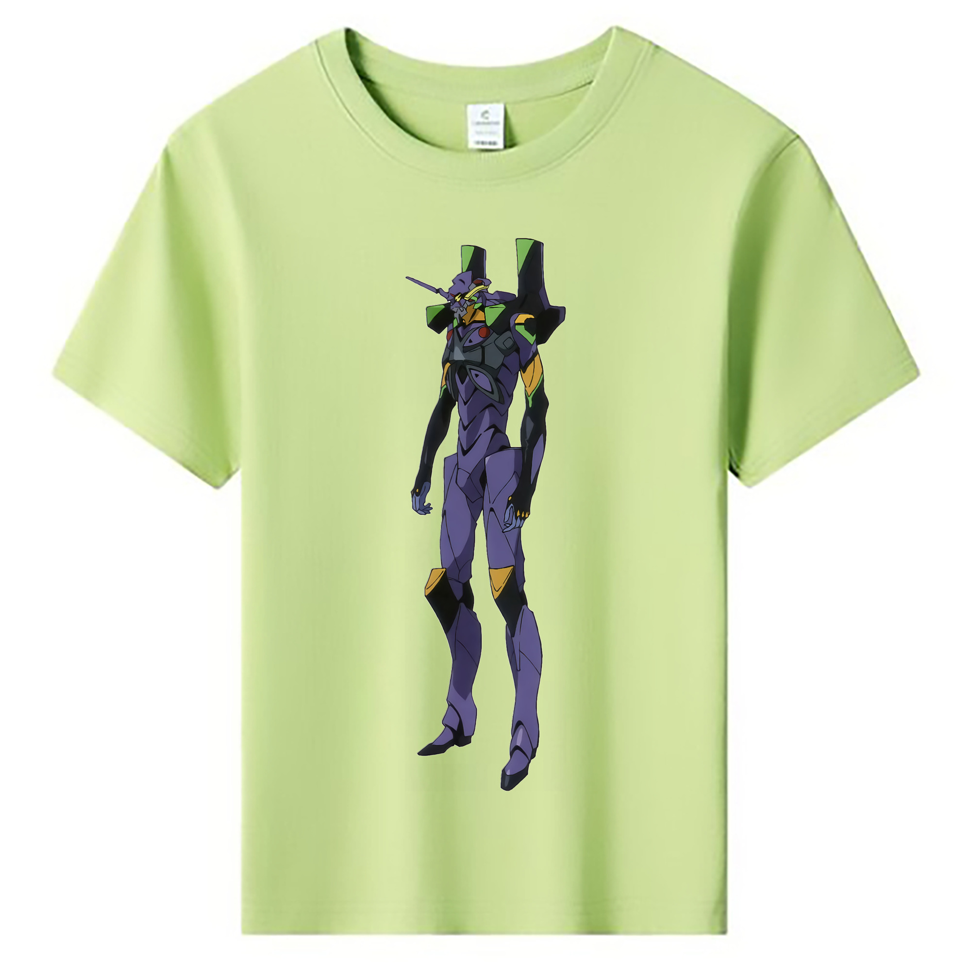 （画像用） EVA 新世紀エヴァンゲリオン 綿100％キッズTシャツ（フロントプリント）